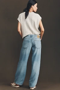 rag & bone Saige Low-Rise Straight-Leg Jeans