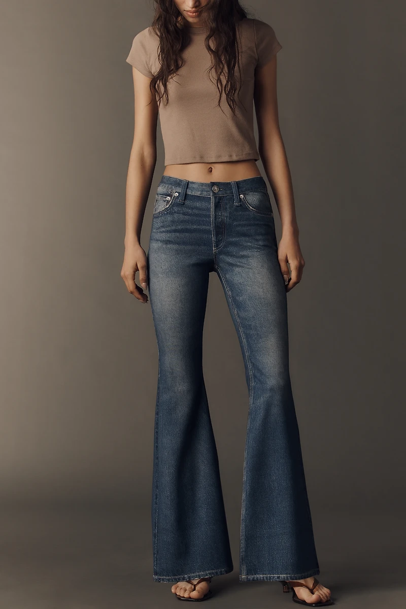 rag & bone Miramar Ponte Flare Jeans