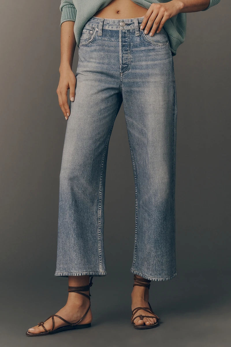 rag & bone Miramar Andi Mid-Rise Wide-Leg Jeans