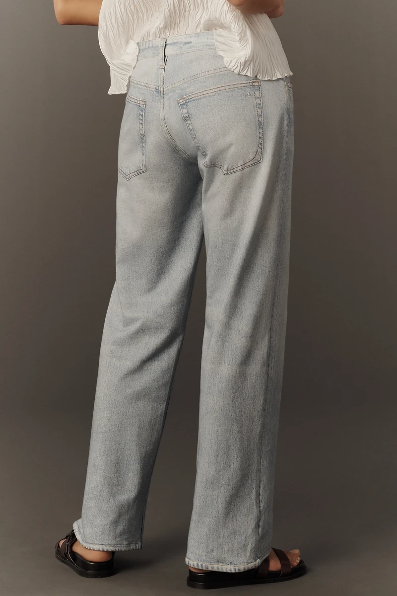 rag & bone Miramar Saige Low-Rise Straight Leg Jeans