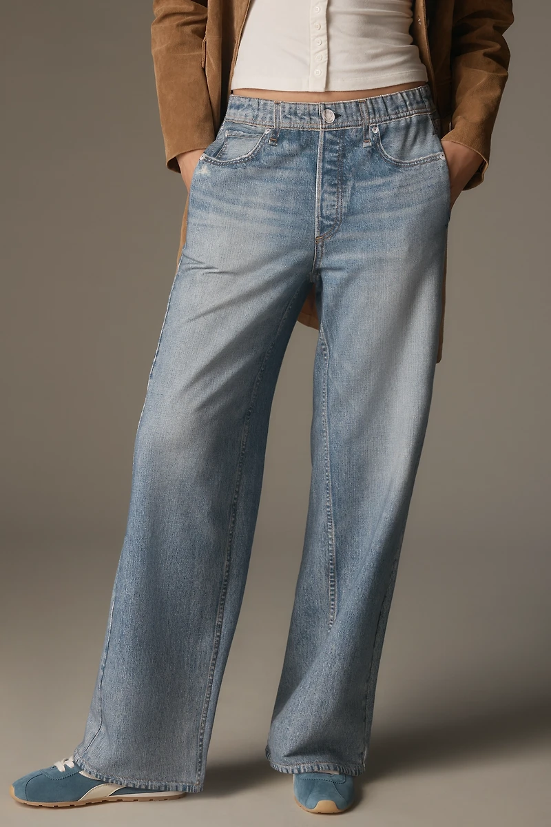 rag & bone Miramar High-Rise Wide-Leg Jeans