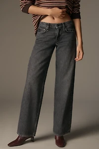 rag & bone Saige Low-Rise Straight-Leg Jeans