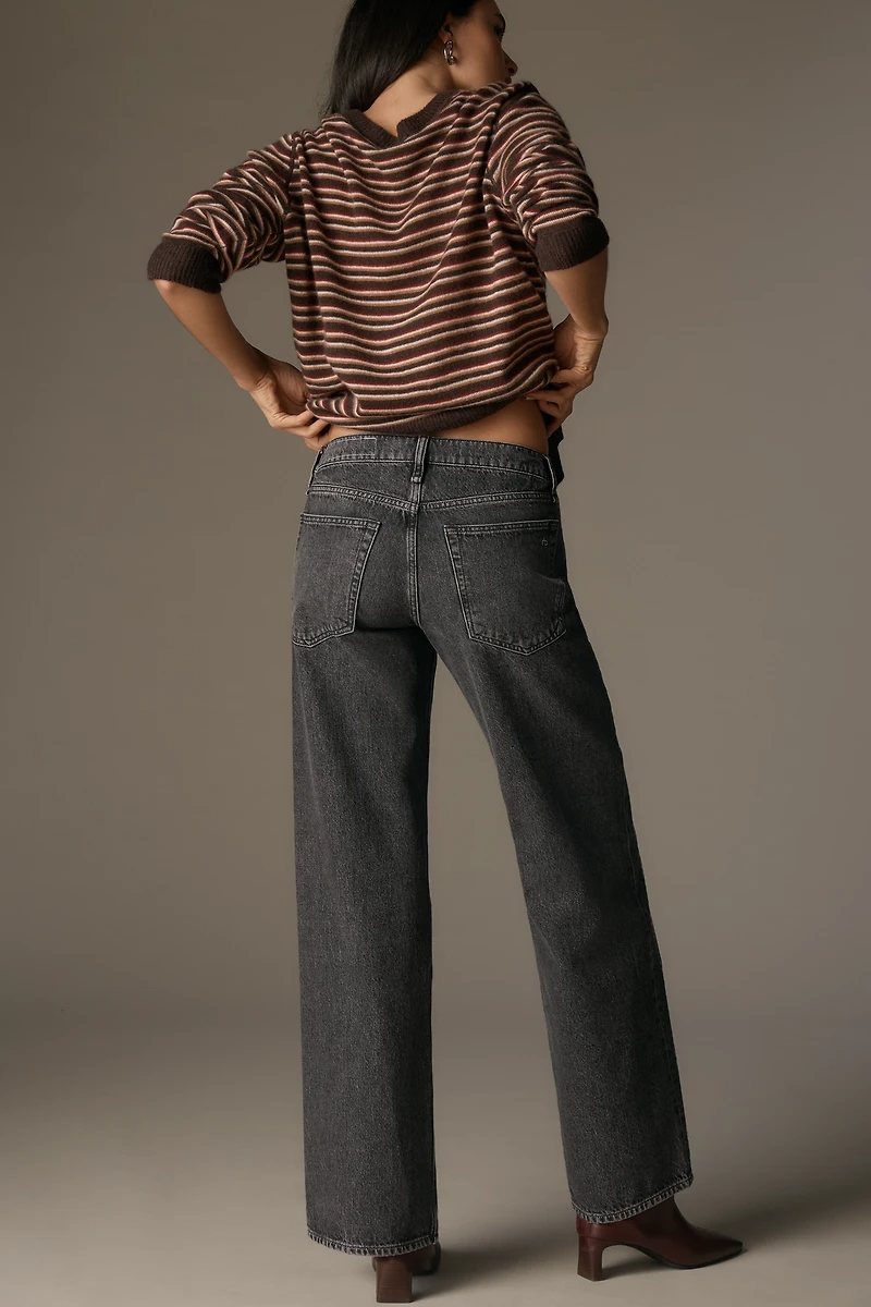 rag & bone Saige Low-Rise Straight-Leg Jeans