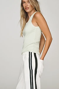 rag & bone Logan High-Rise Wide-Leg Track Jeans