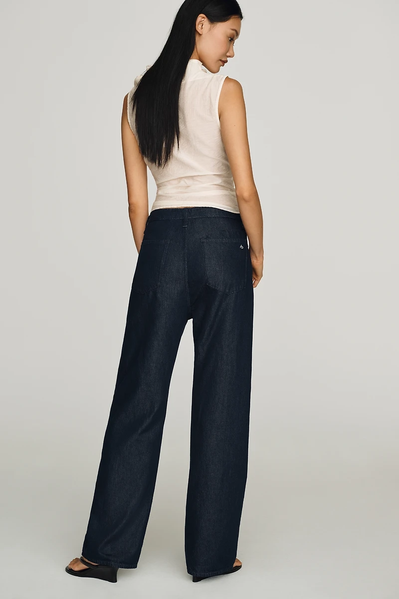rag & bone Phoebe High-Rise Wide-Leg Jeans
