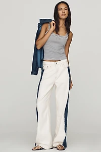 rag & bone Logan High-Rise Wide-Leg Jeans