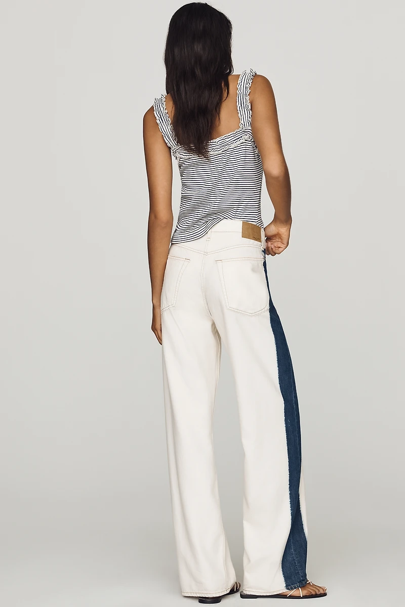 rag & bone Logan High-Rise Wide-Leg Jeans