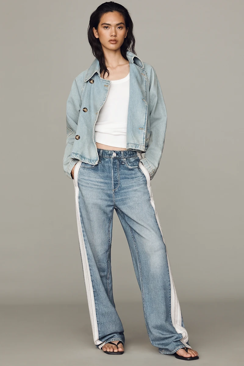 rag & bone Miramar High-Rise Wide-Leg Jeans