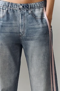 rag & bone Miramar Terry High Rise Wide Leg Jeans