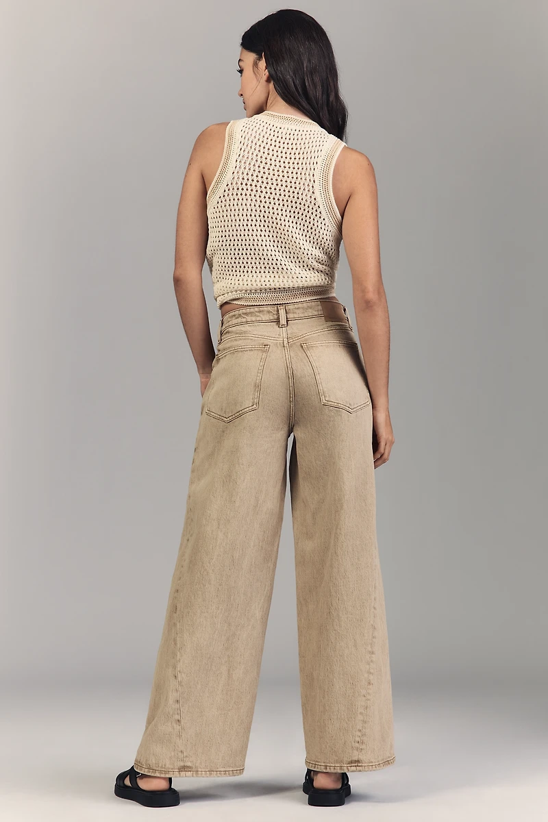 Seventy + Mochi Gracie Low-Rise Twist Taper Jeans