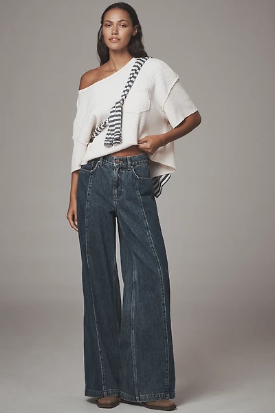 Seventy + Mochi Bay High-Rise Wide-Leg Jeans