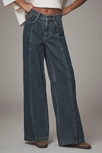Seventy + Mochi Bay High-Rise Wide-Leg Jeans