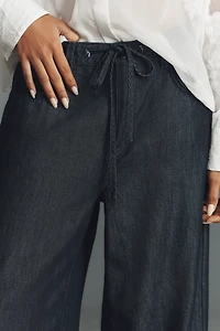 Seventy + Mochi Blake Mid-Rise Wide-Leg Jeans