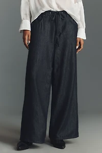 Seventy + Mochi Blake Mid-Rise Wide-Leg Jeans
