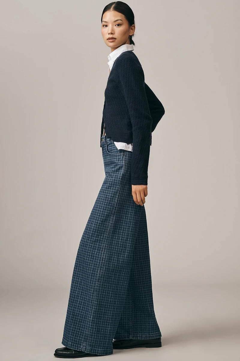 Seventy + Mochi High-Rise Wide-Leg Bay Jeans