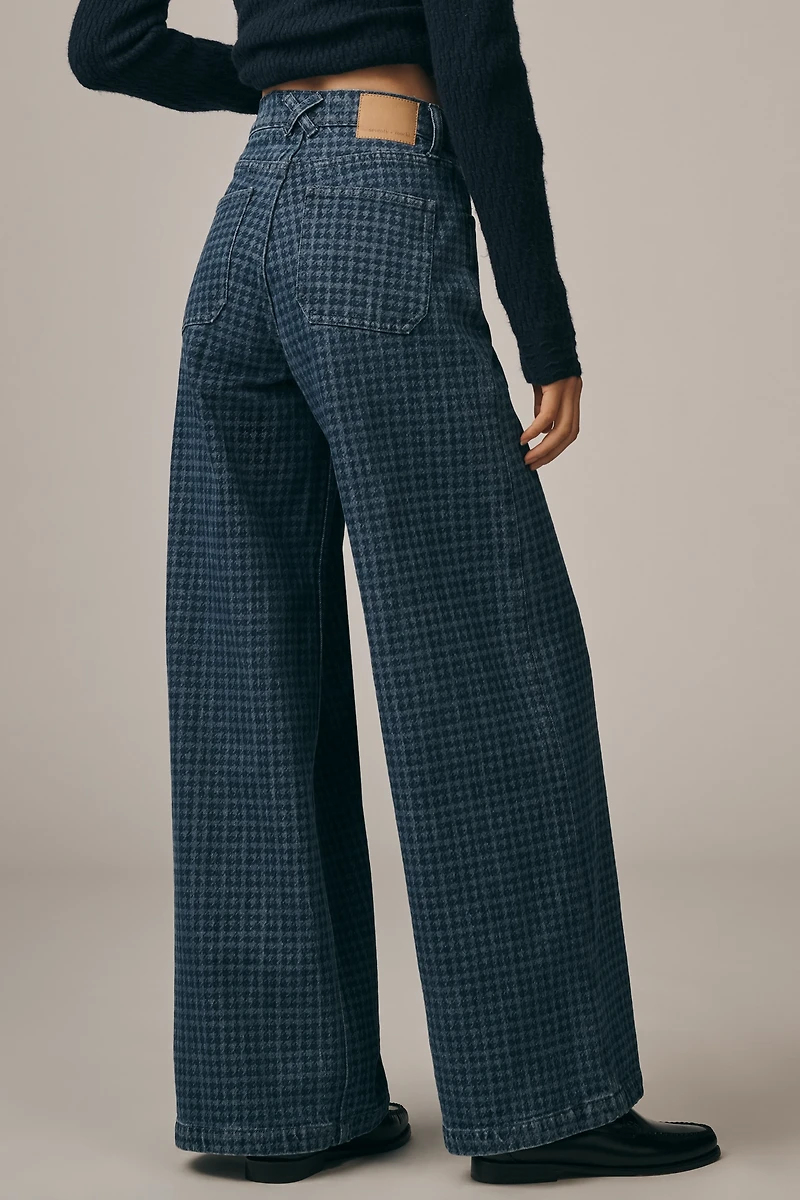 Seventy + Mochi High-Rise Wide-Leg Bay Jeans