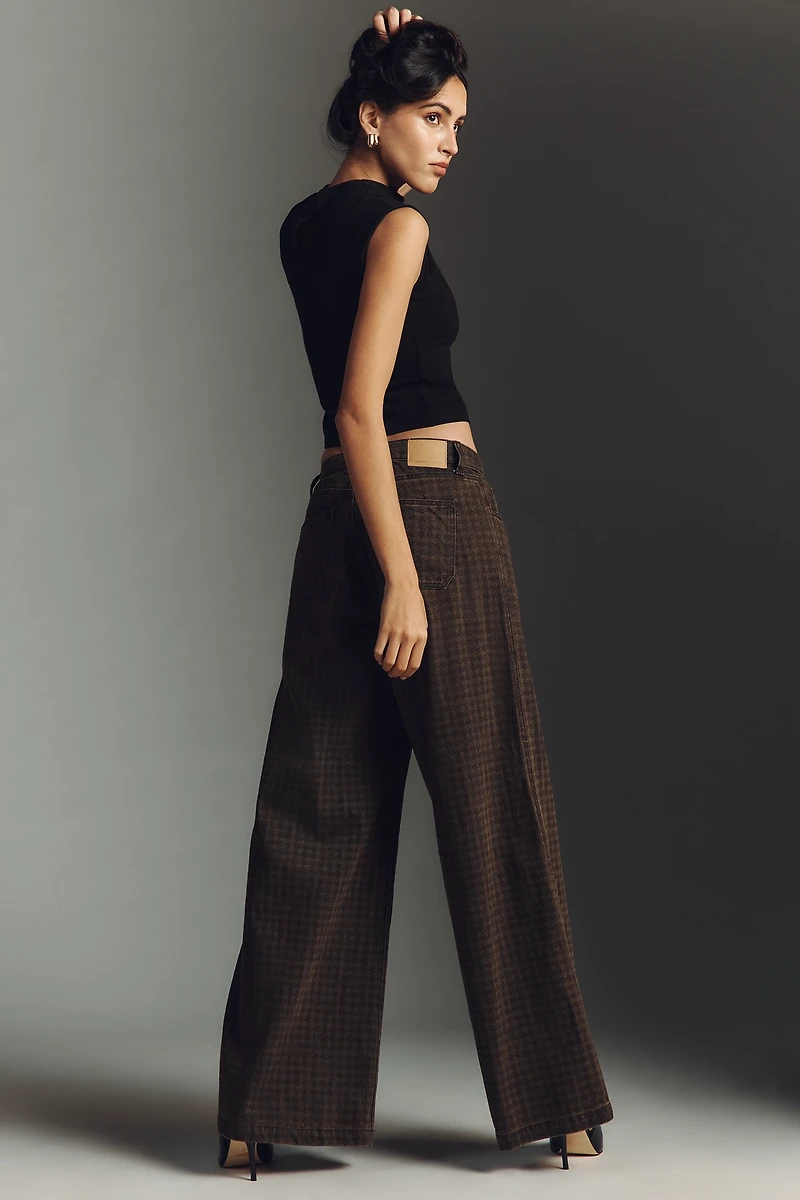 Seventy + Mochi Bay Mid-Rise Wide-Leg Jeans