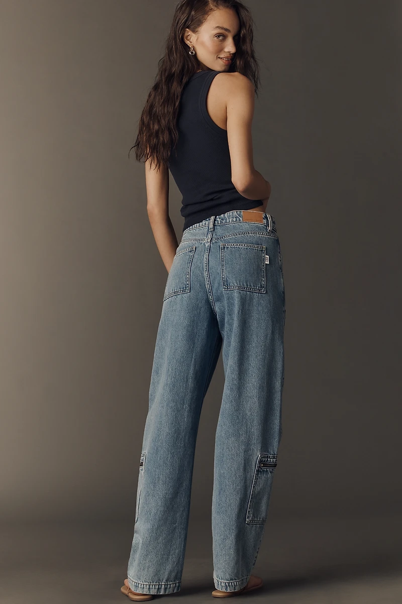 Seventy + Mochi Lara High-Rise Barrel Jeans