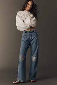 Seventy + Mochi Nina High-Rise Barrel Jeans