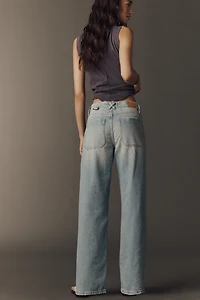 Seventy + Mochi Stevie Mid-Rise Relaxed Straight-Leg Jeans
