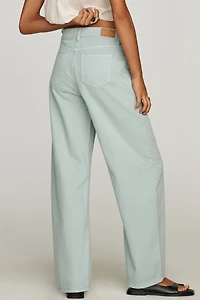 Seventy + Mochi Mila High-Rise Barrel-Leg Jeans