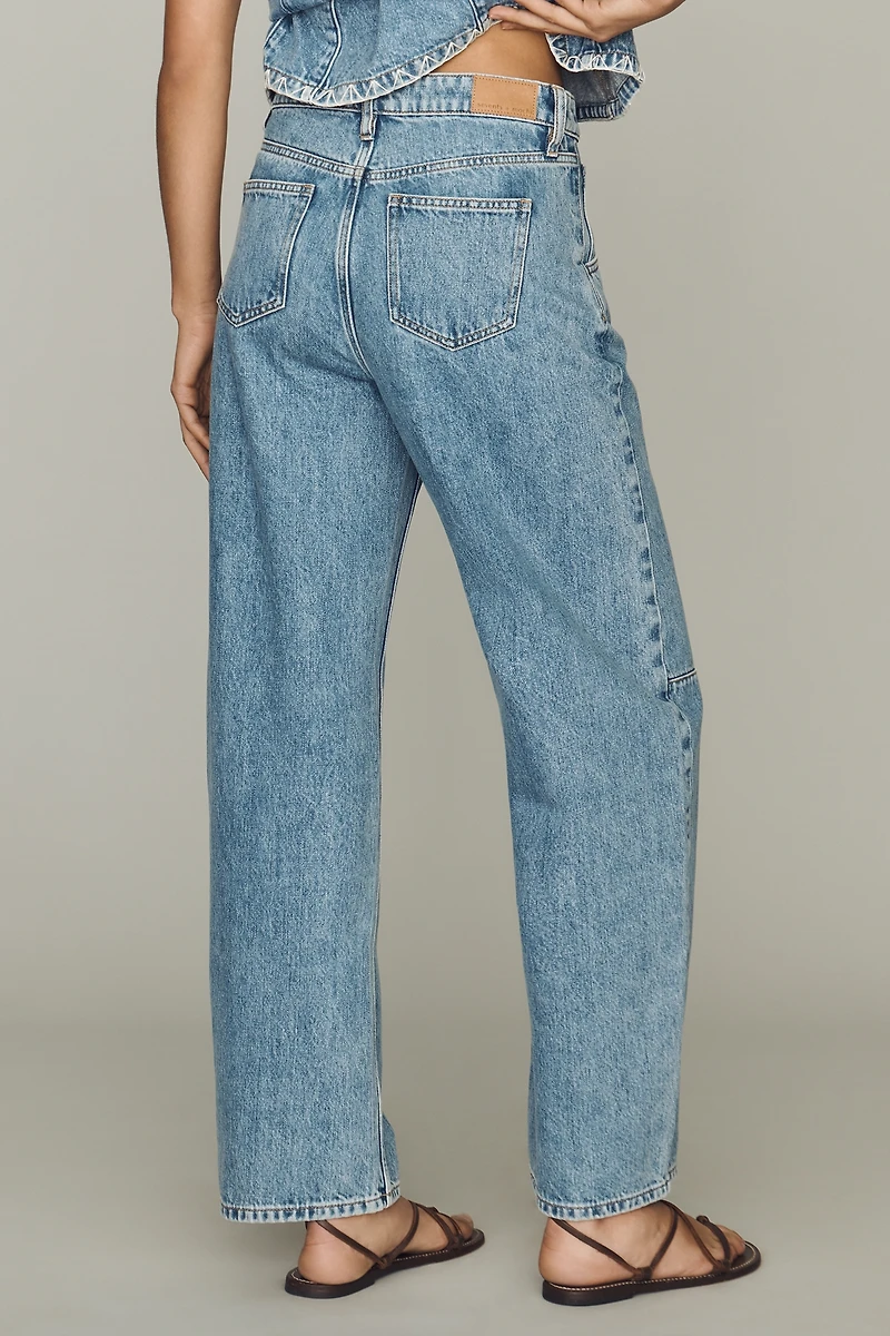 Seventy + Mochi Mila High-Rise Barrel Jeans