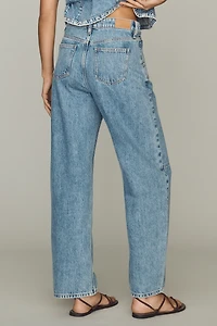 Seventy + Mochi Mila High-Rise Barrel Jeans