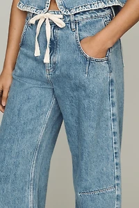 Seventy + Mochi Mila High-Rise Barrel Jeans