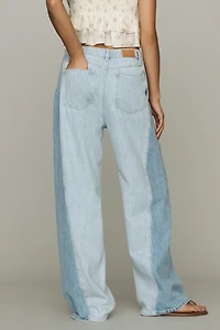 Seventy + Mochi Blake Cotton Mid-Rise Barrel Jeans