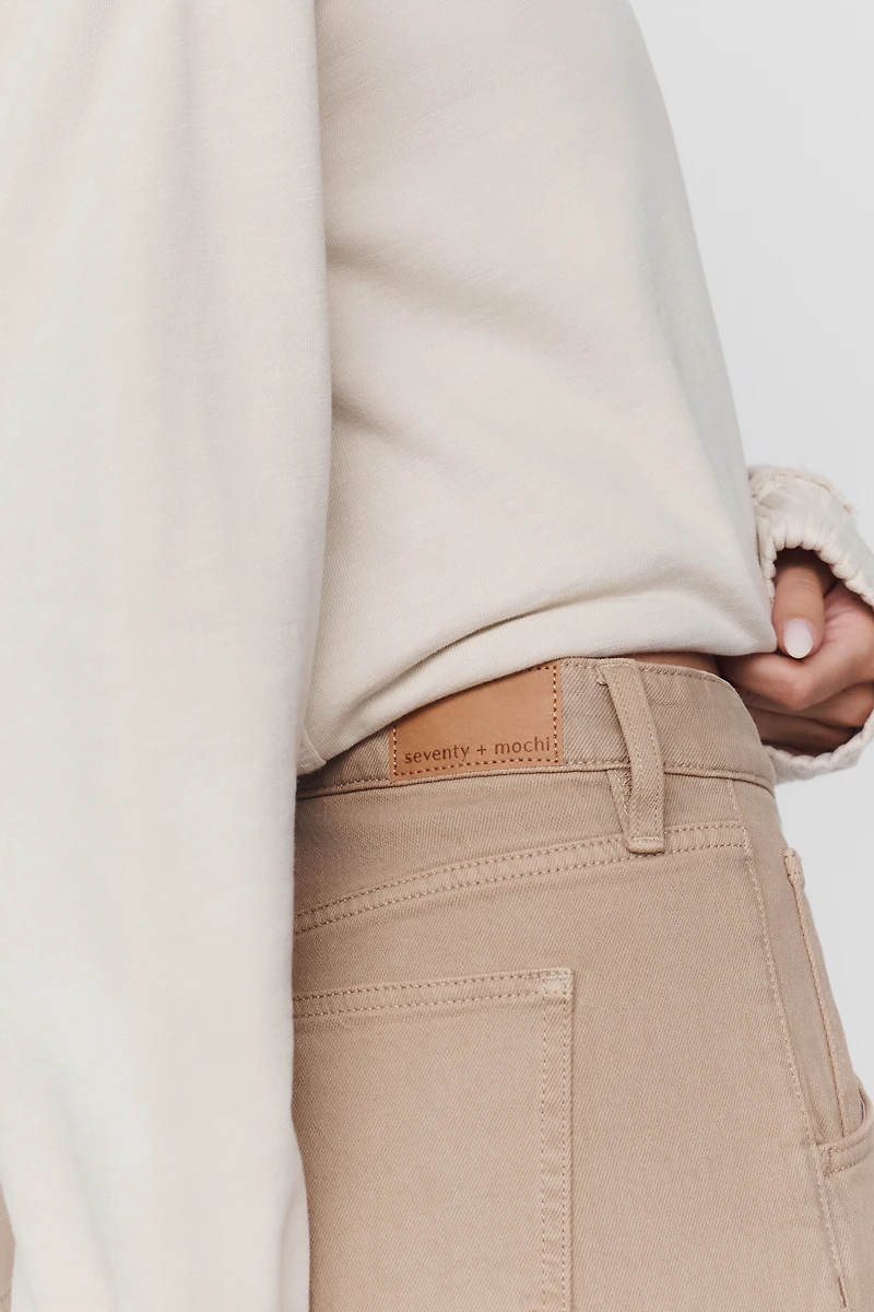 Seventy + Mochi Mila High-Rise Barrel Jeans