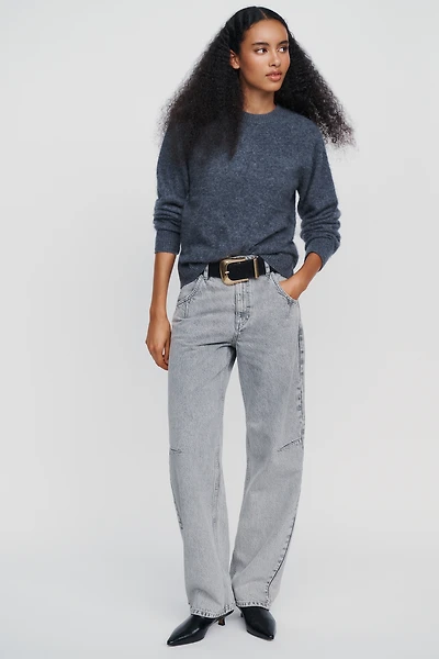 Seventy + Mochi Nina High-Rise Barrel Jeans