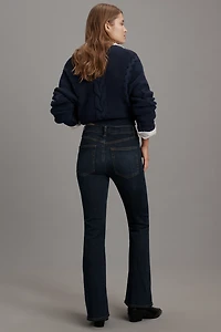 FRAME Petite Le Pixie High Flare Jeans