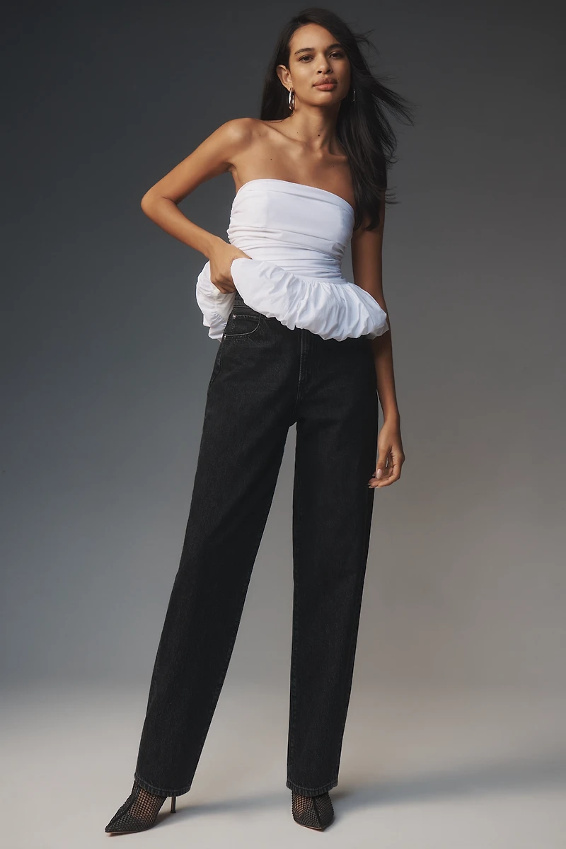 FRAME The Narrow High-Rise Taper Jeans