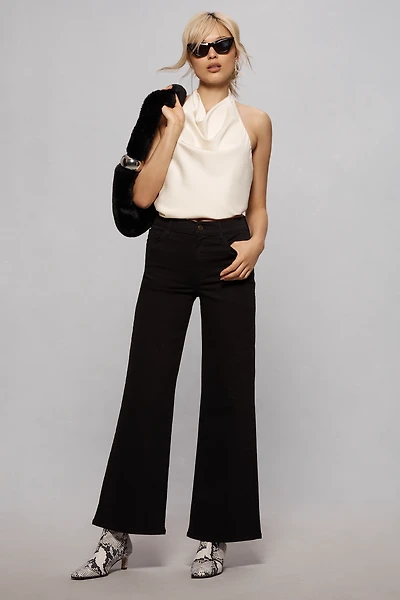 FRAME Le Slim Palazzo High-Rise Wide-Leg Jeans