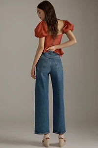FRAME The Wide High-Rise Wide-Leg Jeans