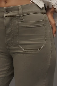 FRAME Le Slim Palazzo Modernist High-Rise Wide-Leg Jeans