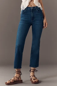 FRAME The Reboot Crop Mid-Rise Bootcut Jeans