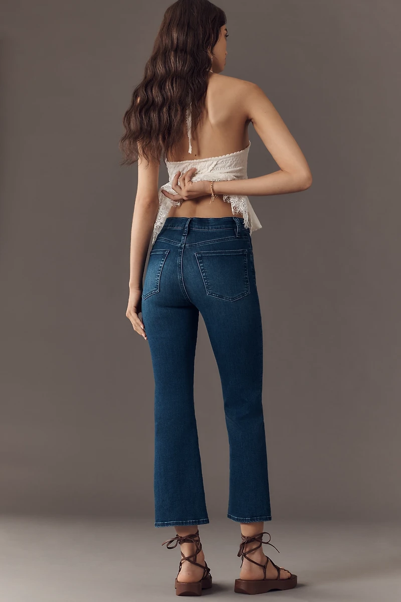 FRAME The Reboot Crop Mid-Rise Bootcut Jeans