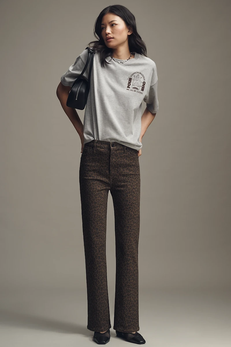FRAME Le Sleek High-Rise Straight-Leg Jeans