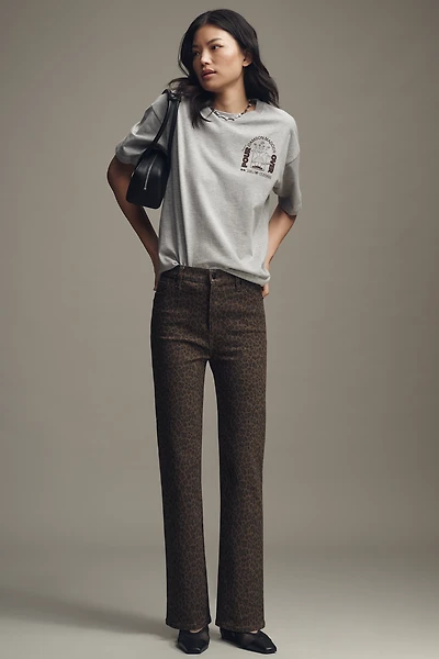 FRAME Le Sleek High-Rise Straight-Leg Jeans