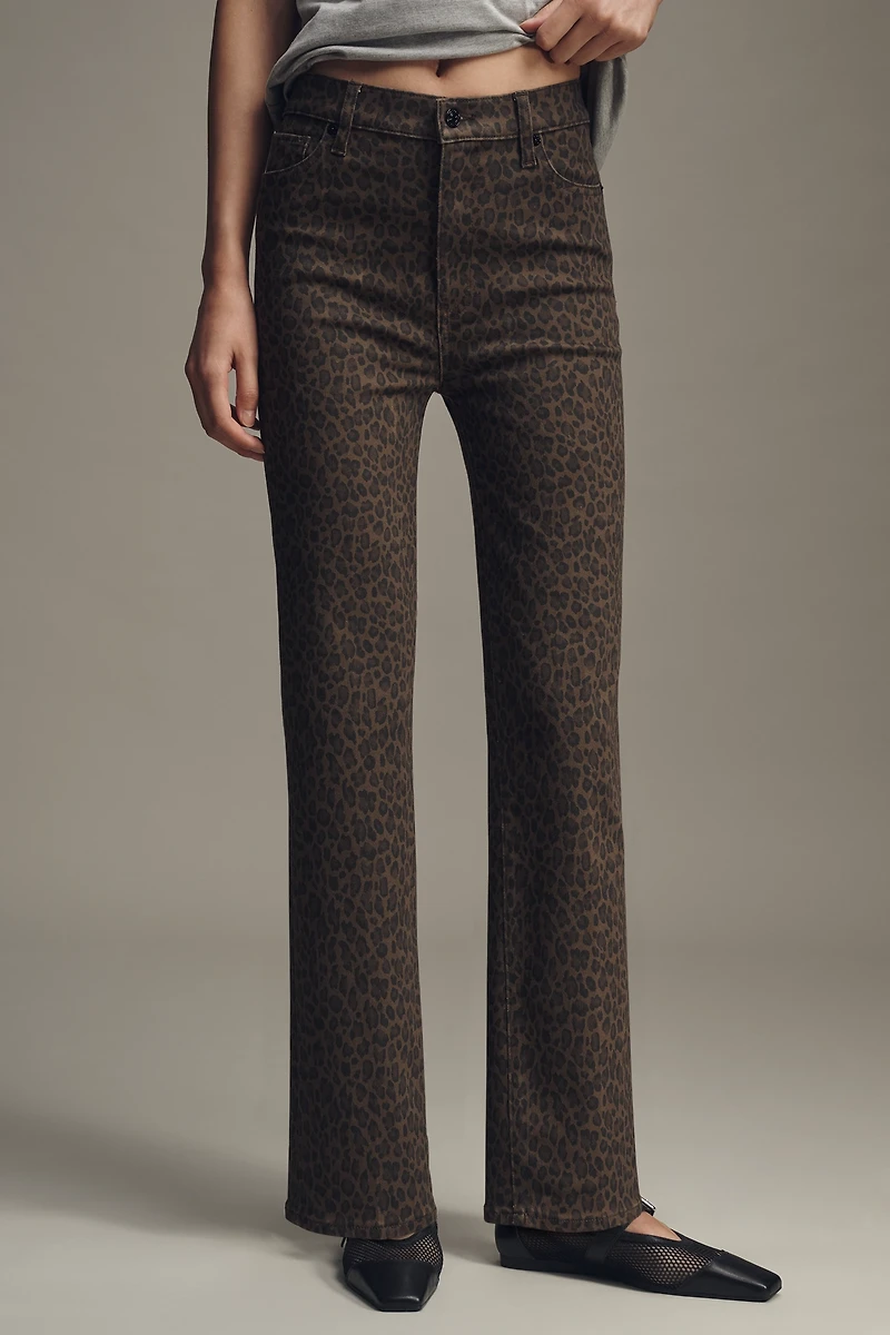 FRAME Le Sleek High-Rise Straight-Leg Jeans