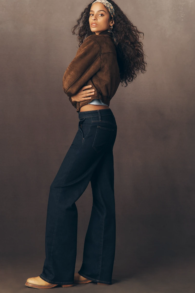 FRAME The Straight Trouser High-Rise Straight-Leg Jeans