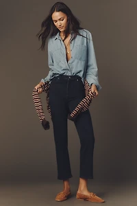 FRAME Le Sleek Straight High-Rise Straight-Leg Jeans