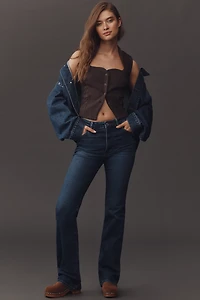 FRAME The Reboot High-Rise Crop Bootleg Jeans