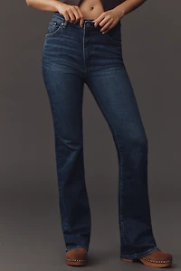 FRAME The Reboot High-Rise Crop Bootleg Jeans
