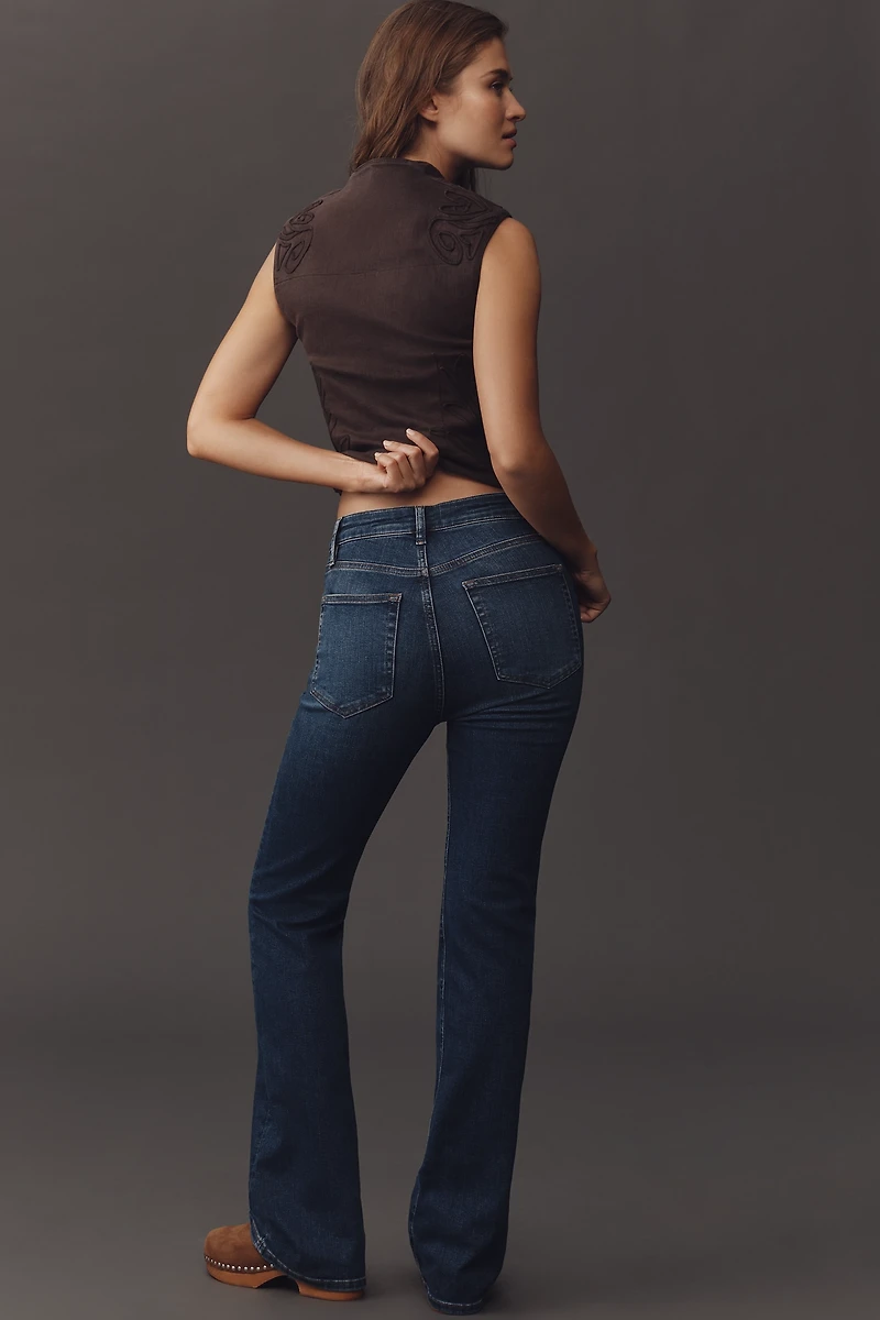 FRAME The Reboot High-Rise Crop Bootleg Jeans