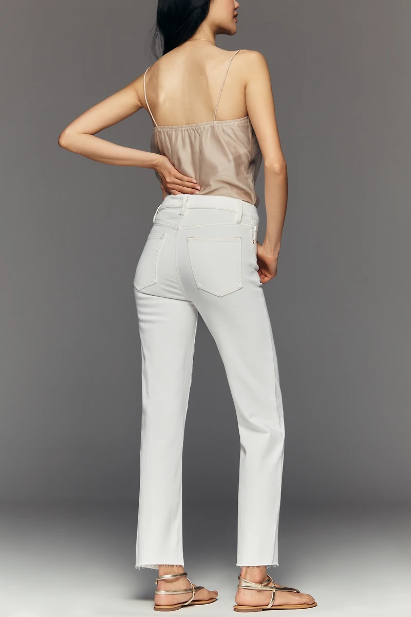 FRAME Le Sleek High-Rise Straight Leg Jeans
