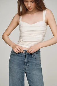 FRAME Le Slim Palazzo High-Rise Wide-Leg Jeans
