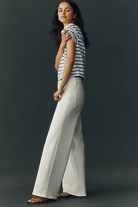 FRAME Le Slim Palazzo Low-Rise Wide-Leg Jeans