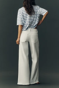 FRAME Le Slim Palazzo Low-Rise Wide-Leg Jeans